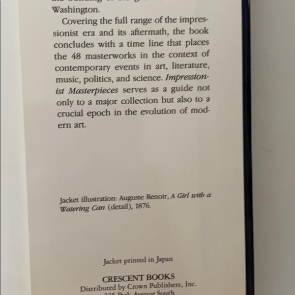 Accents Impressionist Masterpieces Coffee Table Book Poshmark